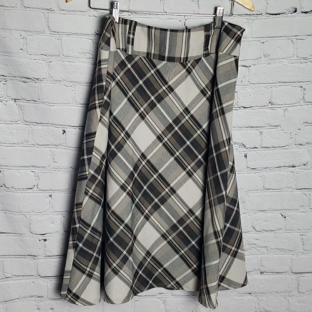 ‎East 5th Brown and Tan Skirt